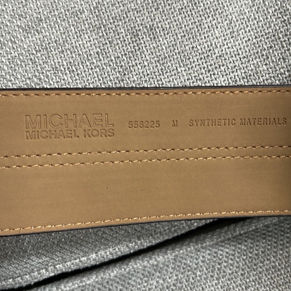 NWT Michael Kors Two Toned Wide Belt - Picture 6 of 8